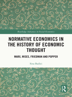 cover image of Normative Economics in the History of Economic Thought